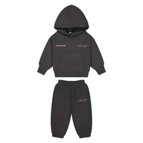 THE 138 CLUB KIDS TRACKSUIT SET - CHARCOAL