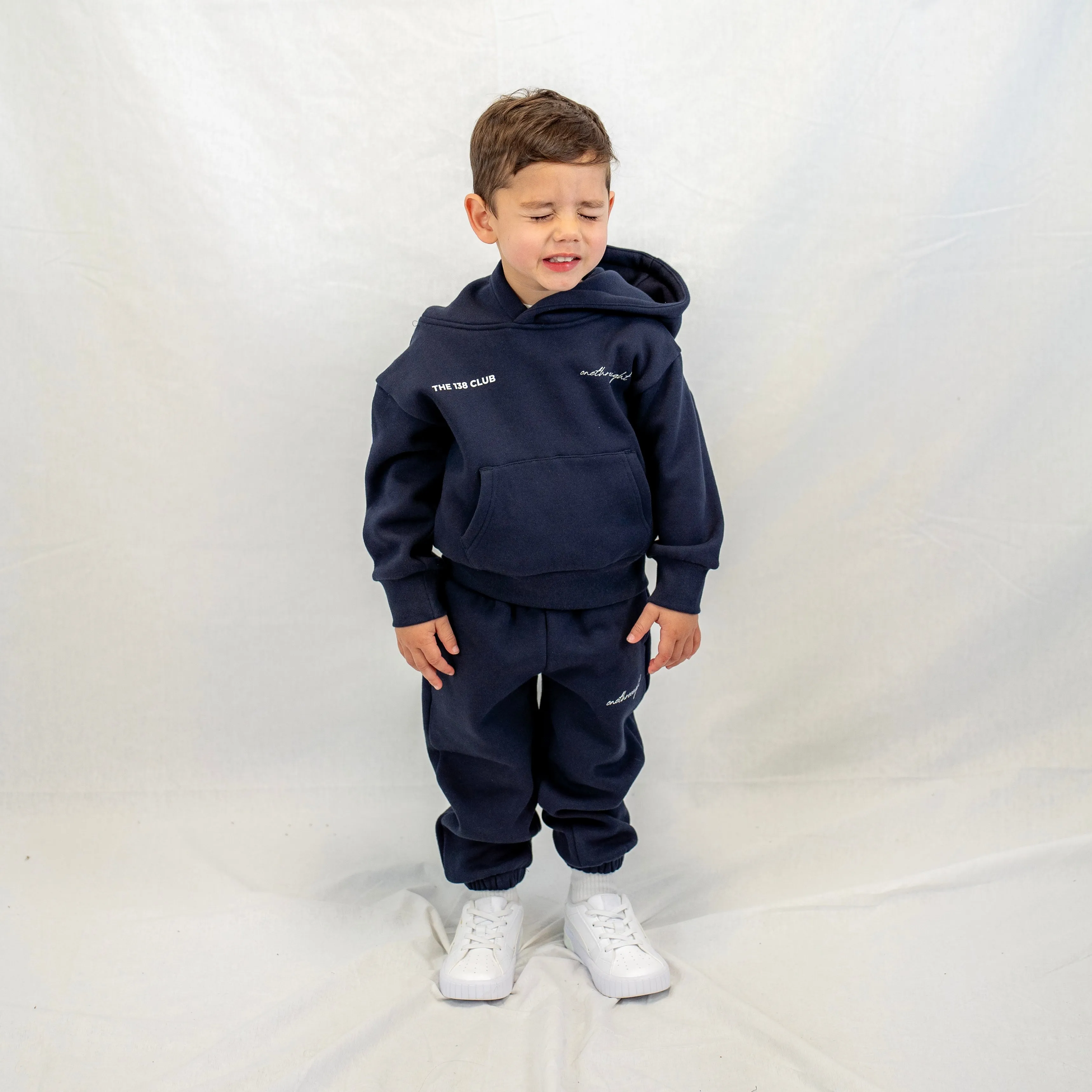 THE 138 CLUB KIDS TRACKSUIT SET - NAVY