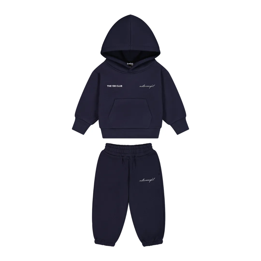 THE 138 CLUB KIDS TRACKSUIT SET - NAVY