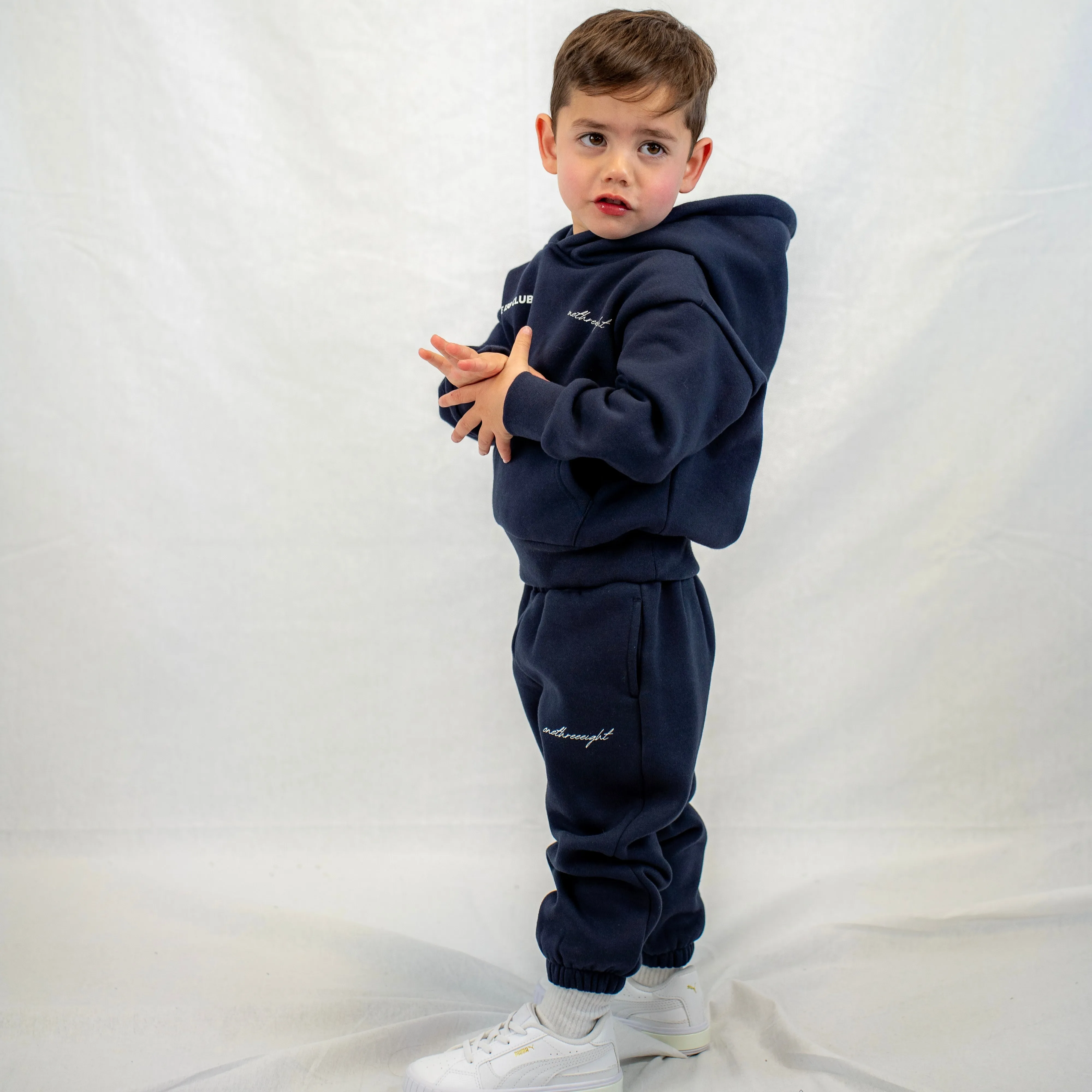 THE 138 CLUB KIDS TRACKSUIT SET - NAVY