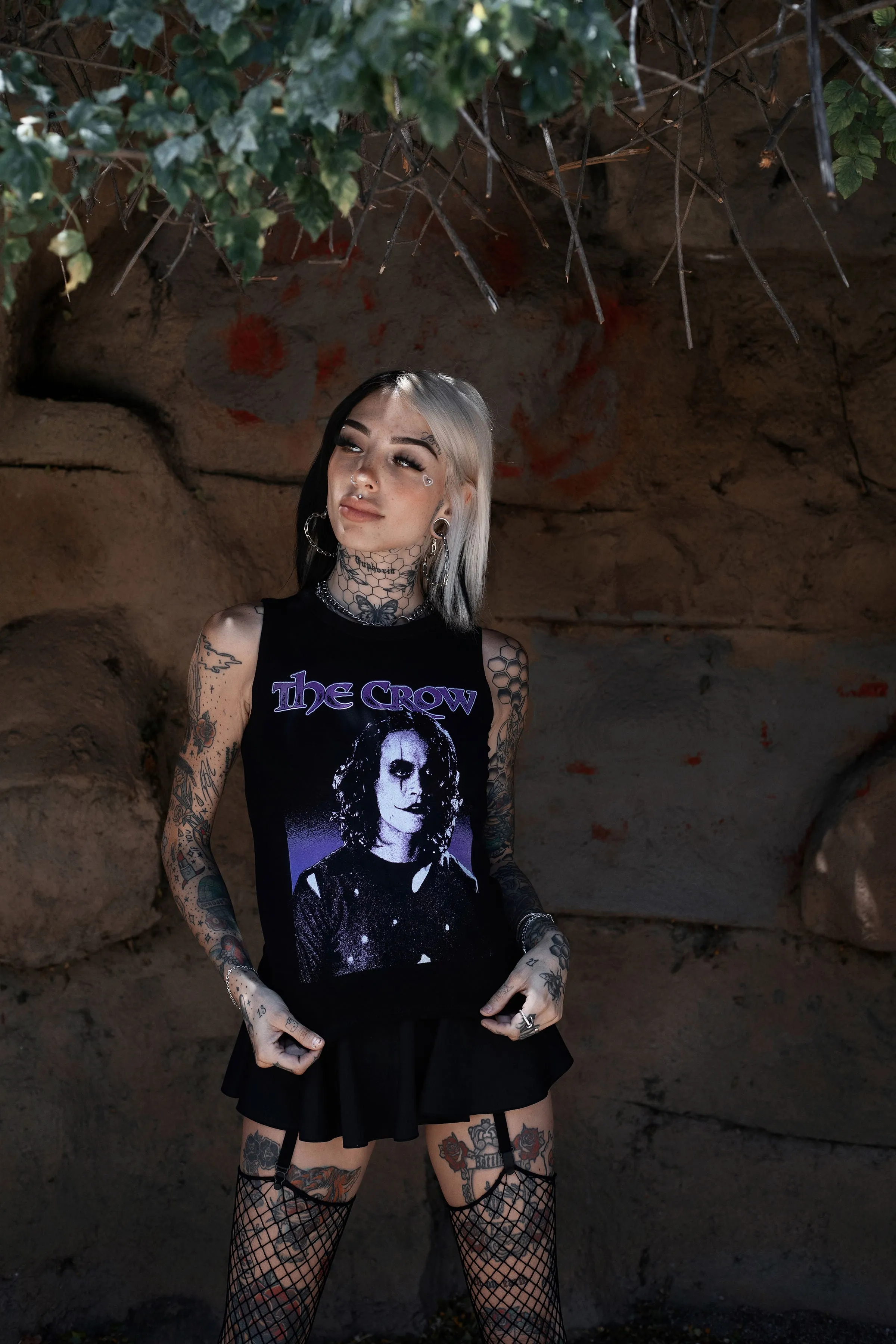 The Crow Tank (Purple)(Women)