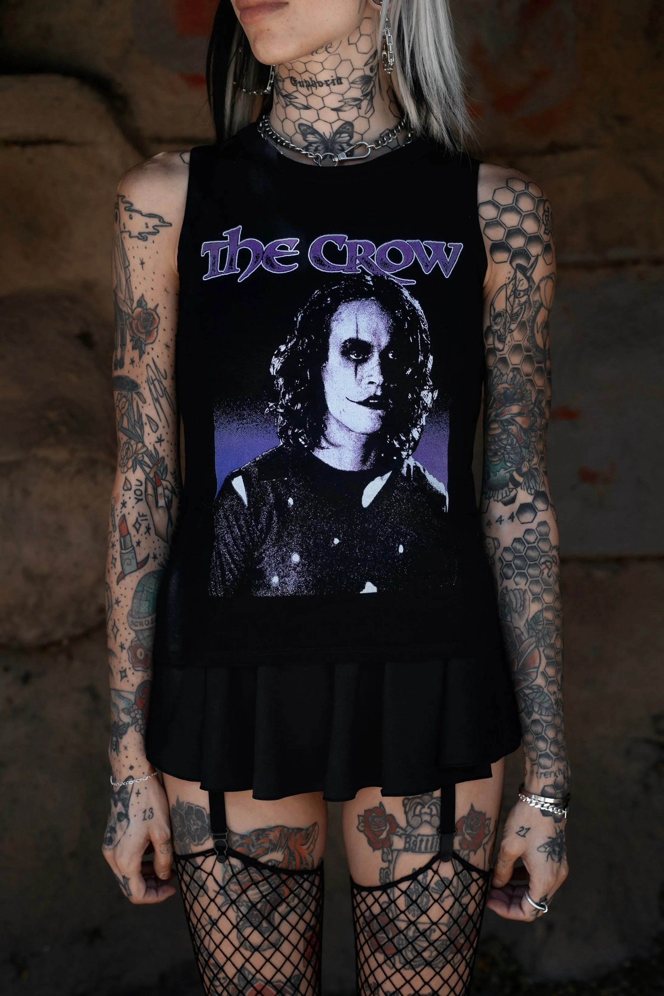 The Crow Tank (Purple)(Women)