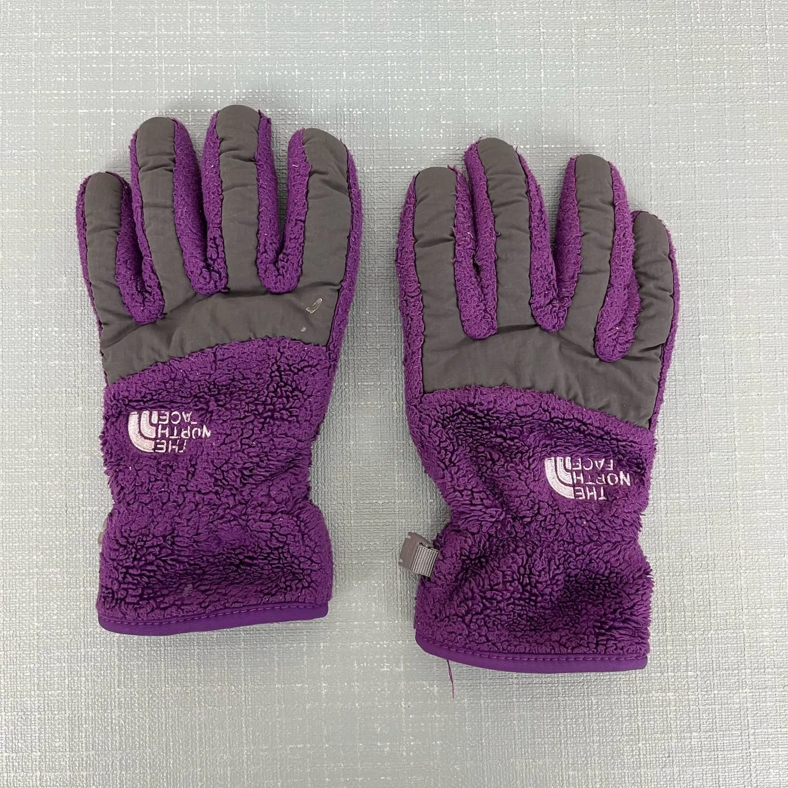 The North Face Purple Fleece Gloves