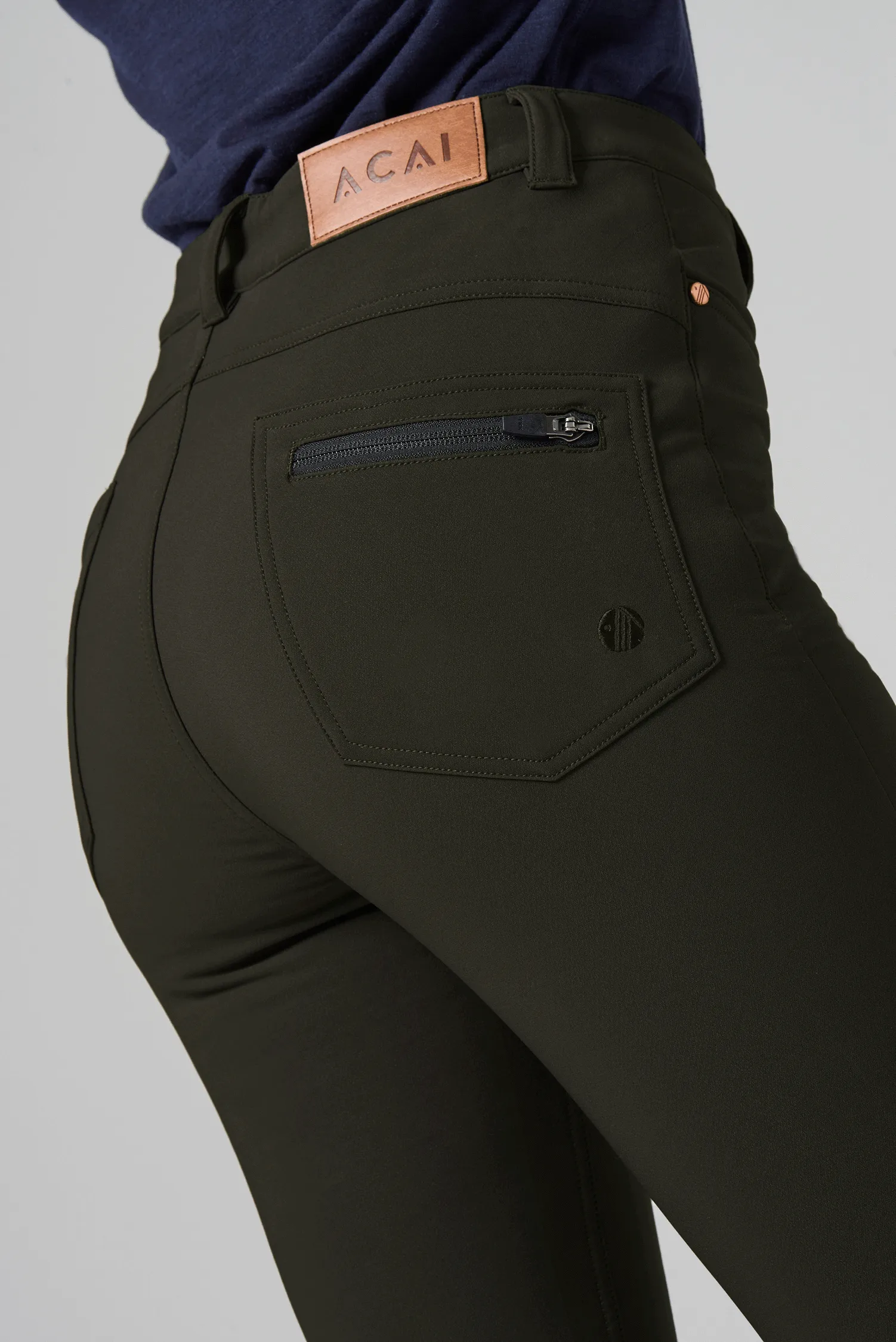 Thermal Skinny Outdoor Pants - Espresso