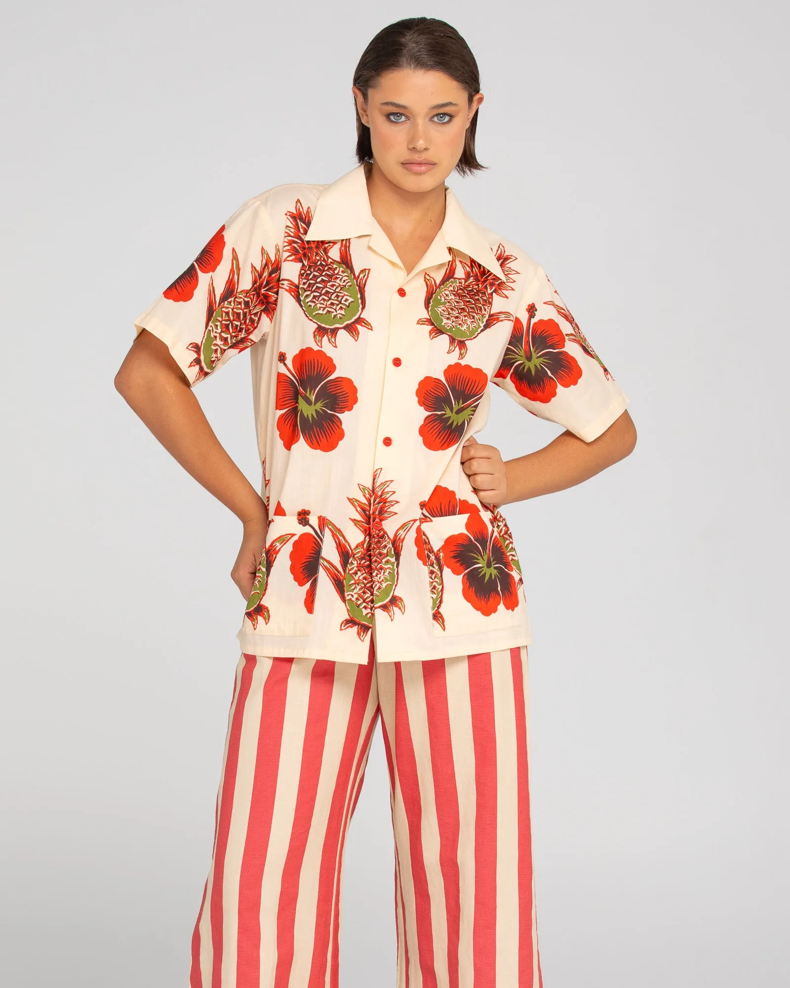 Tropicana Shirt - Hibiscus