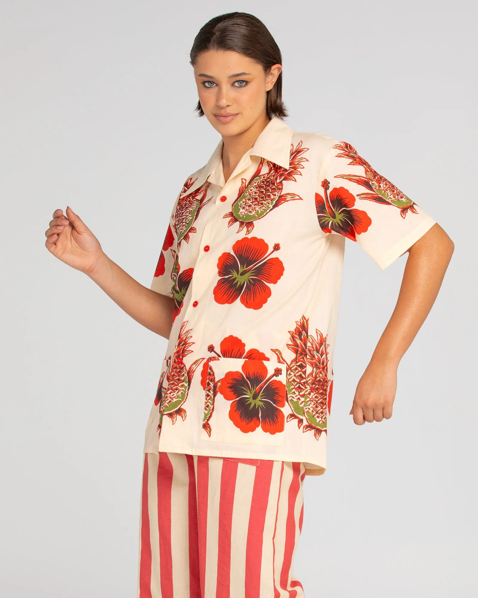 Tropicana Shirt - Hibiscus