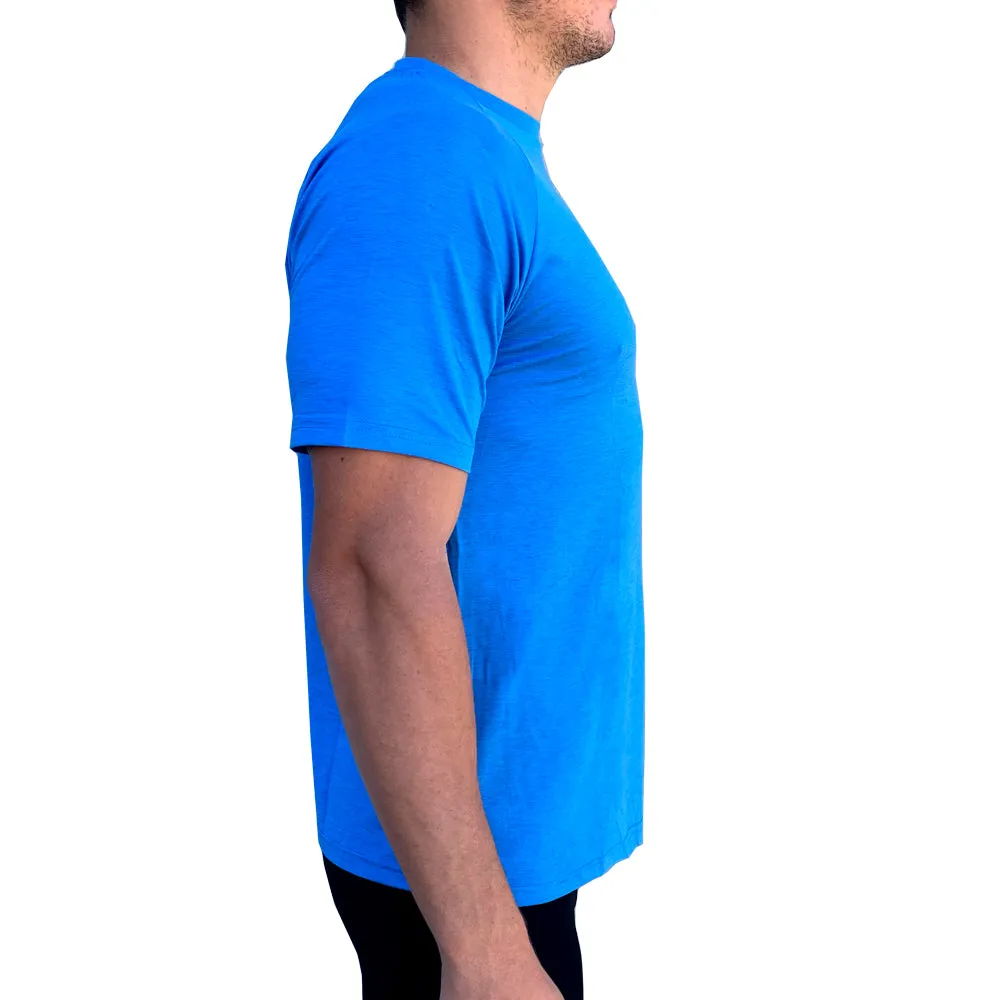 UV Performance S/S Tech Tee - Cyan