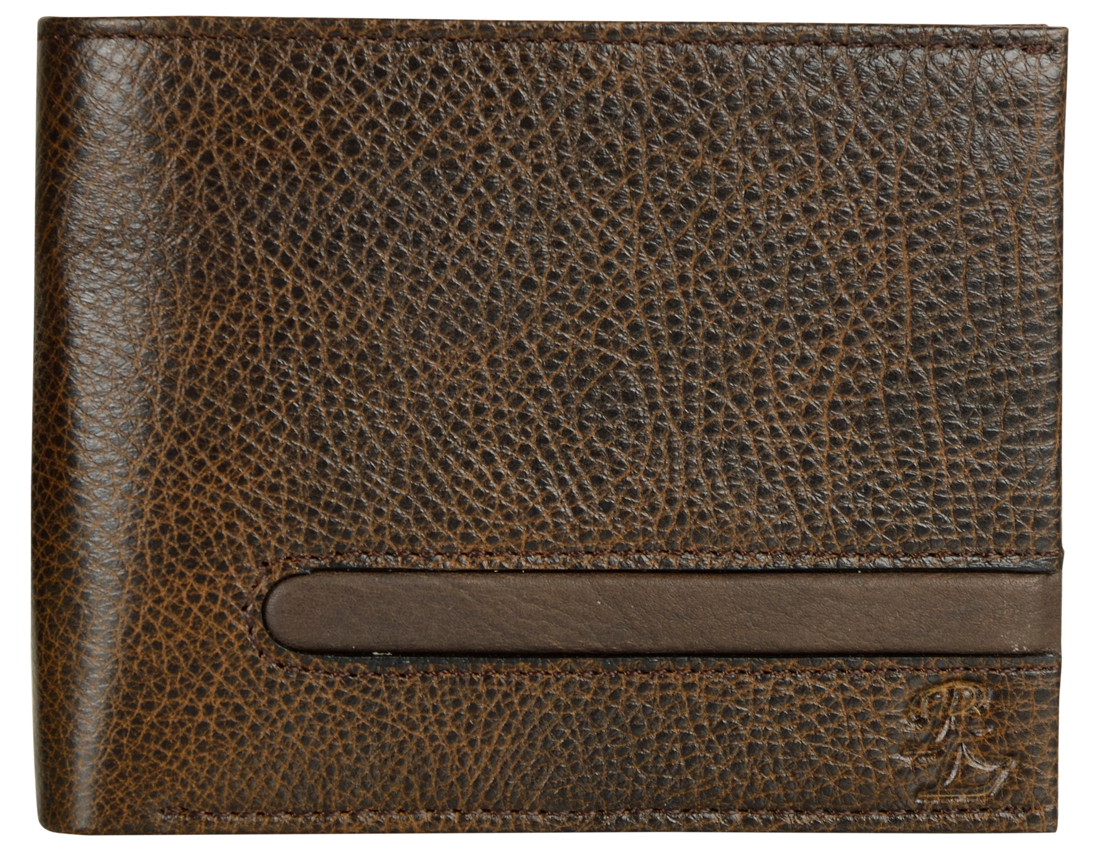 Wave Leather Mens Wallet