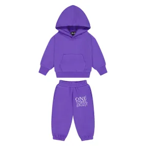 WAVY KIDS TRACKSUIT SET - PURPLE