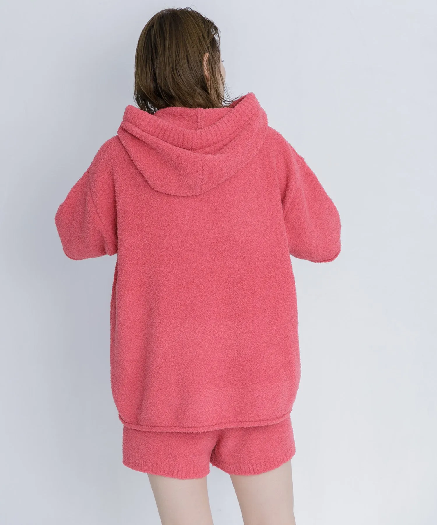 【WOMEN】nestwell FINCH < Half Sleeve Nest Hoodie >