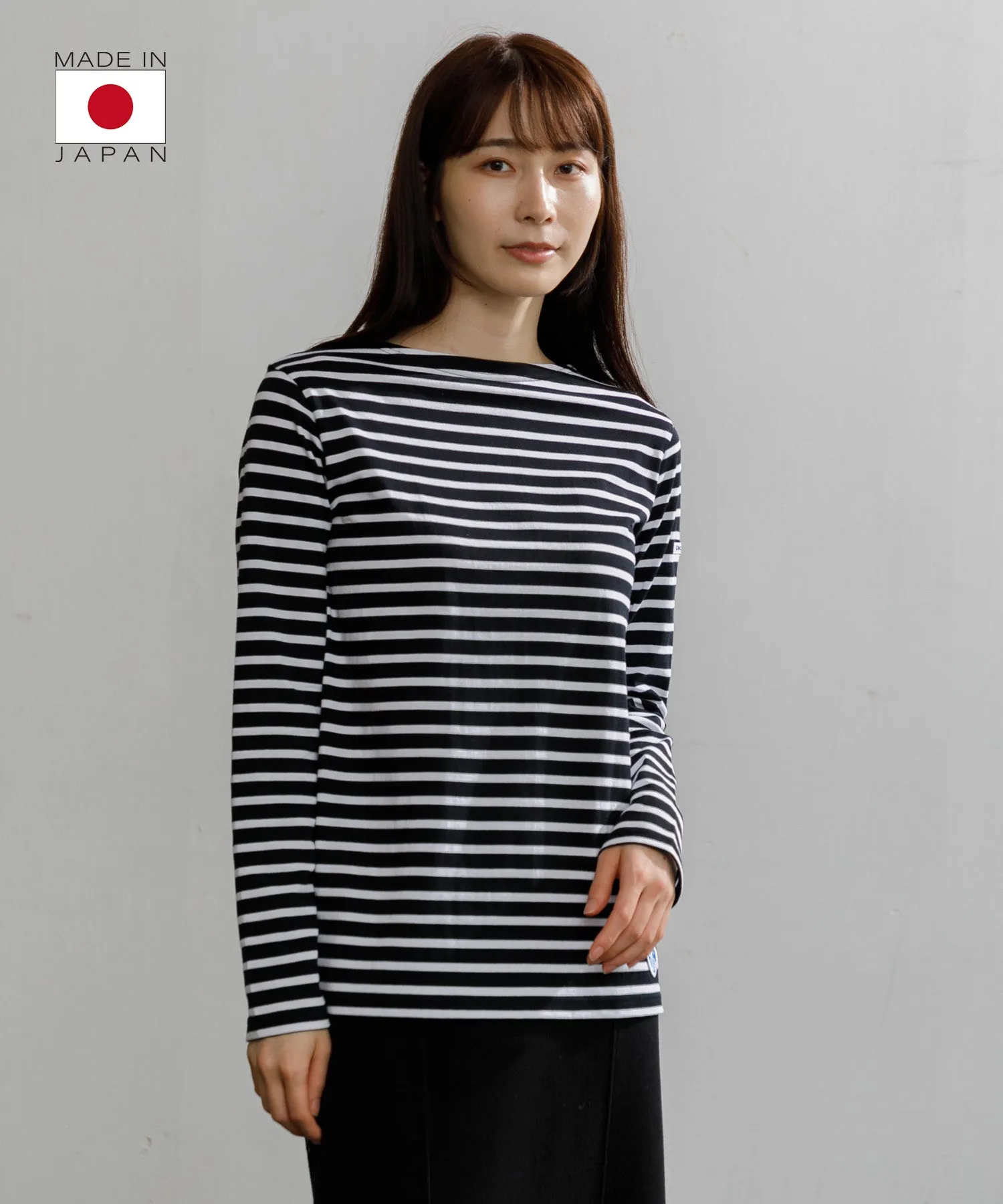 【WOMEN】ORCIVAL BFJ_BOAT NECK L/S P.O.