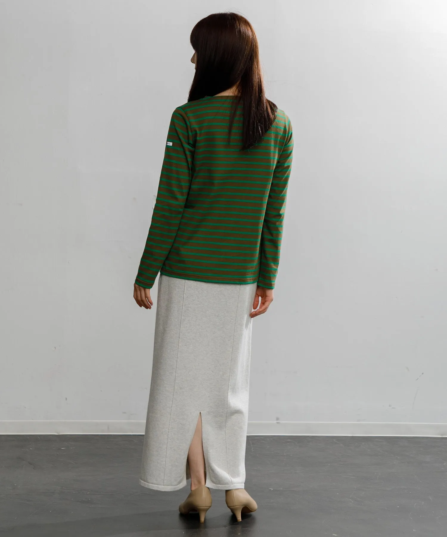 【WOMEN】ORCIVAL BFJ_BOAT NECK L/S P.O.