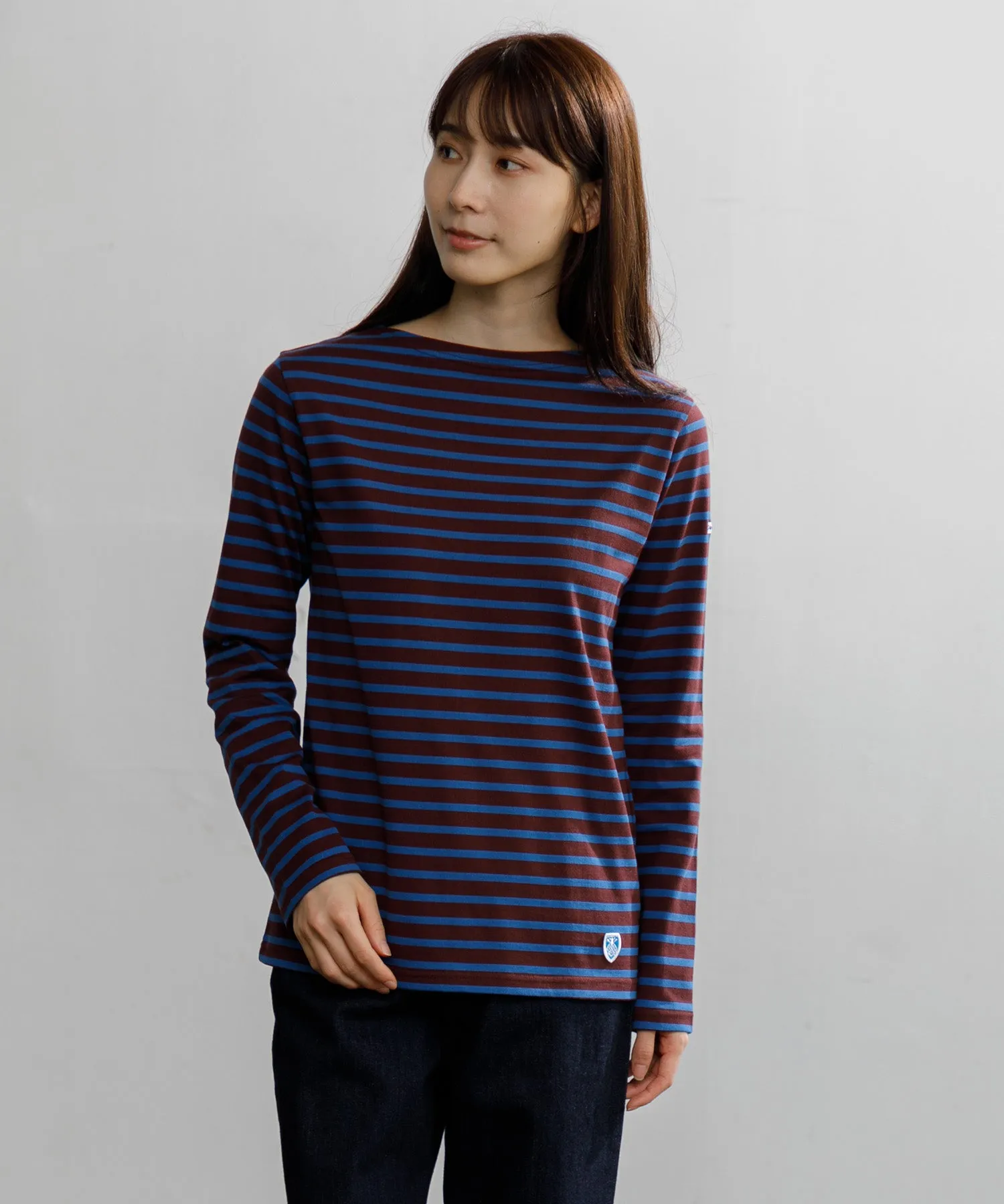 【WOMEN】ORCIVAL BFJ_BOAT NECK L/S P.O.