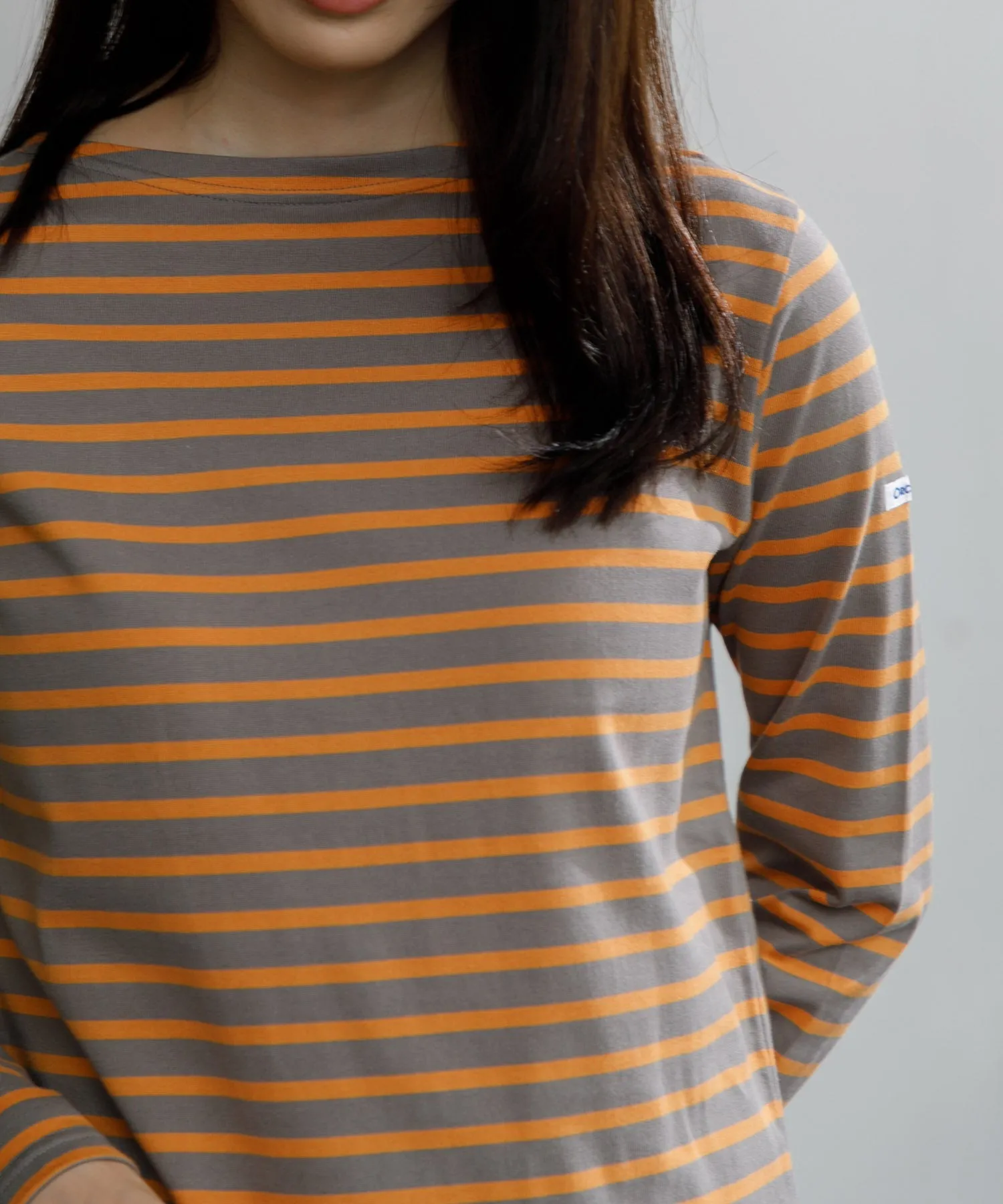 【WOMEN】ORCIVAL BFJ_BOAT NECK L/S P.O.