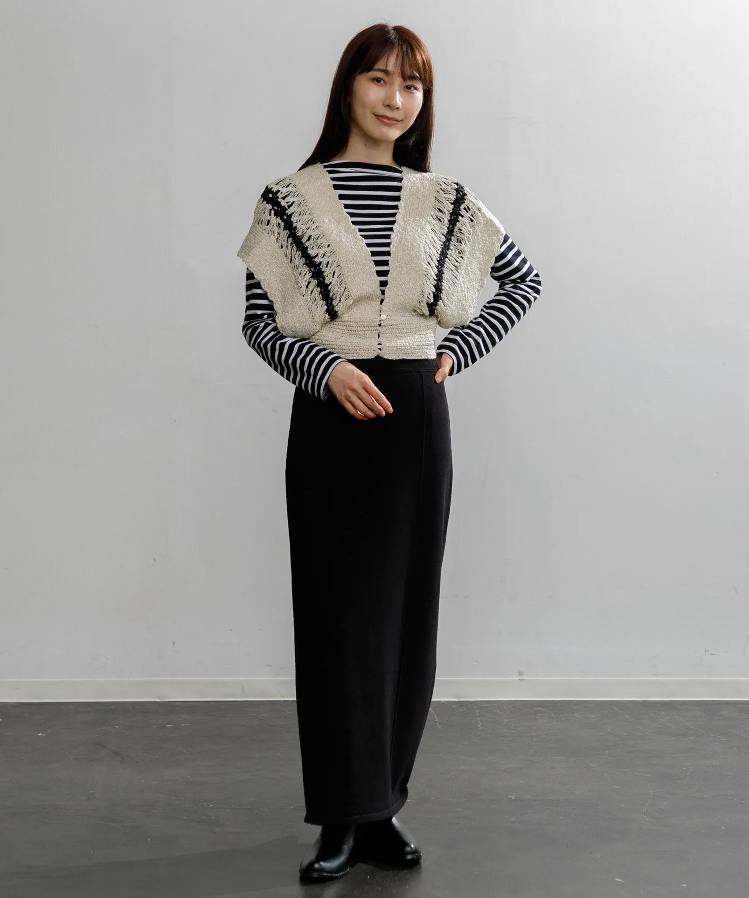 【WOMEN】ORCIVAL BFJ_BOAT NECK L/S P.O.