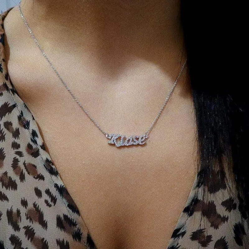 Women's Custom Mini Name Necklace