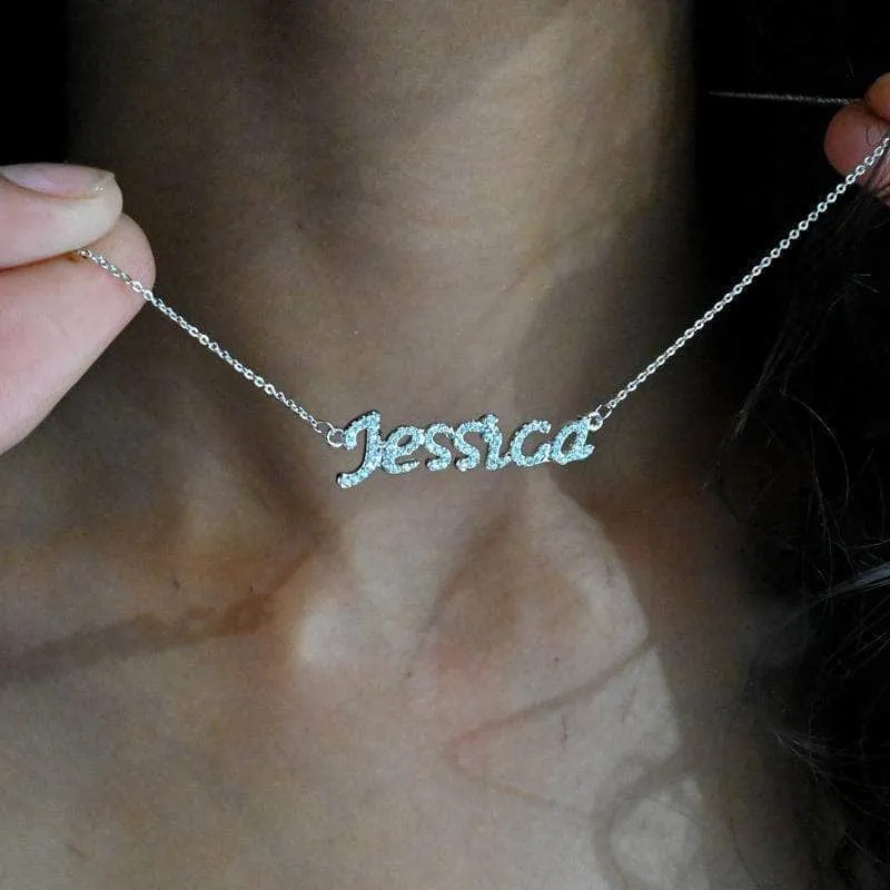 Women's Custom Mini Name Necklace