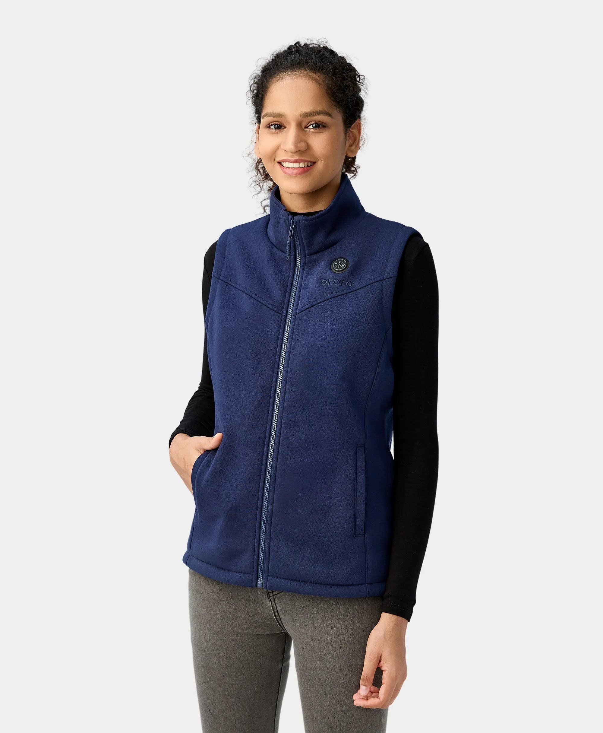 Women's Heated Fleece Vest (Apparel Only)