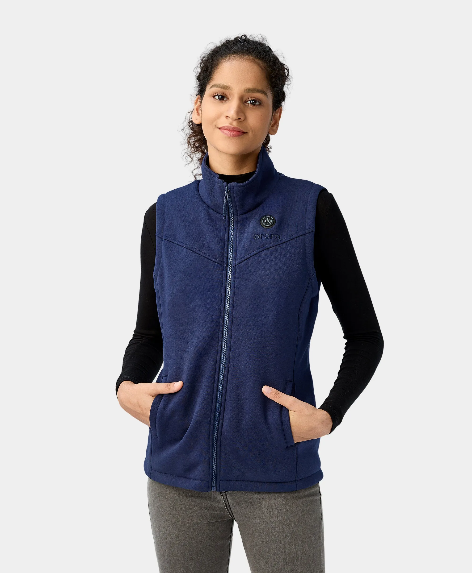 Women's Heated Fleece Vest - New Colors