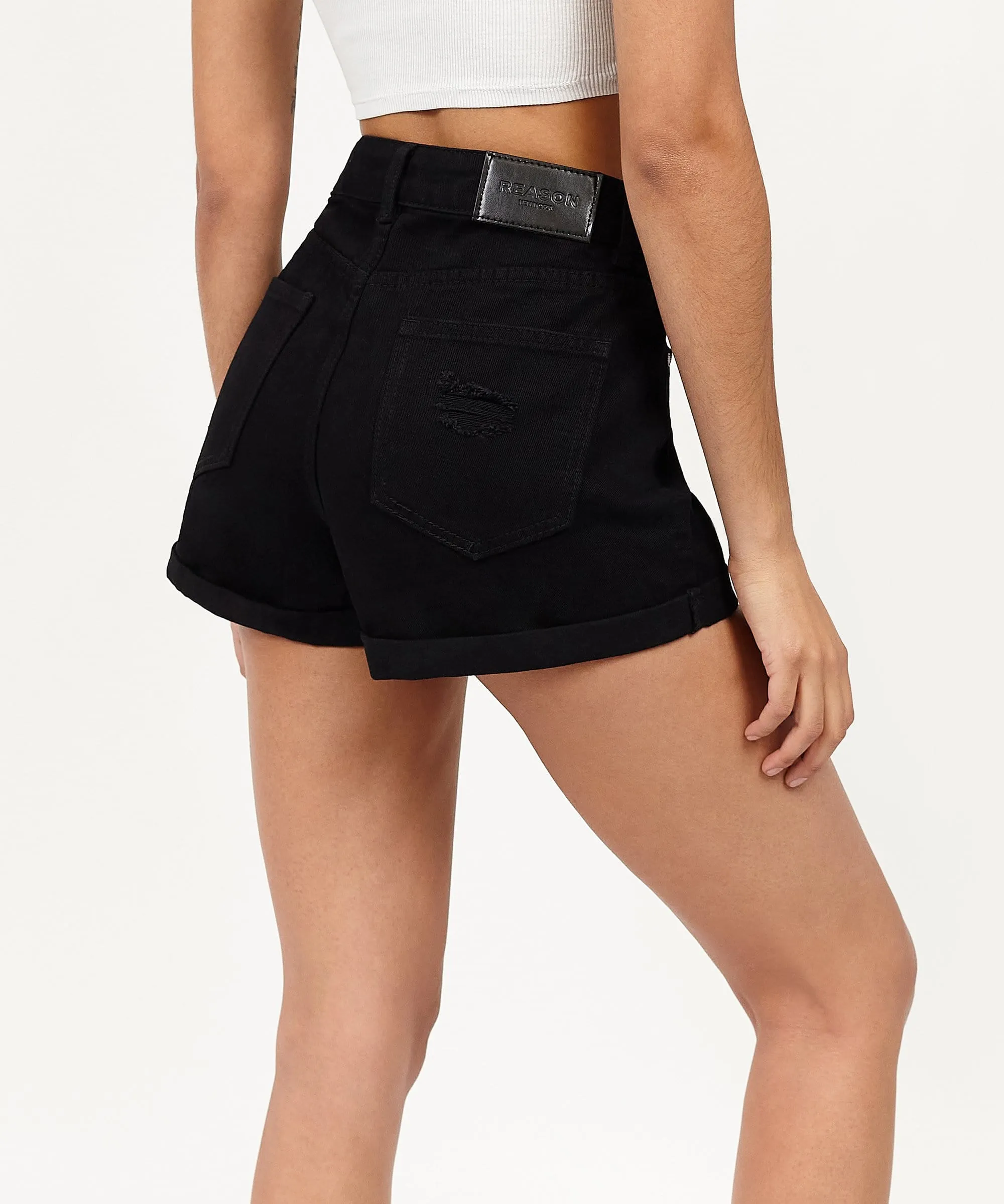 Womens Mila Denim Shorts