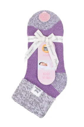 Women's Rib Cuff Sleep Socks