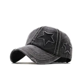 Y2K Vintage Style Star Cap