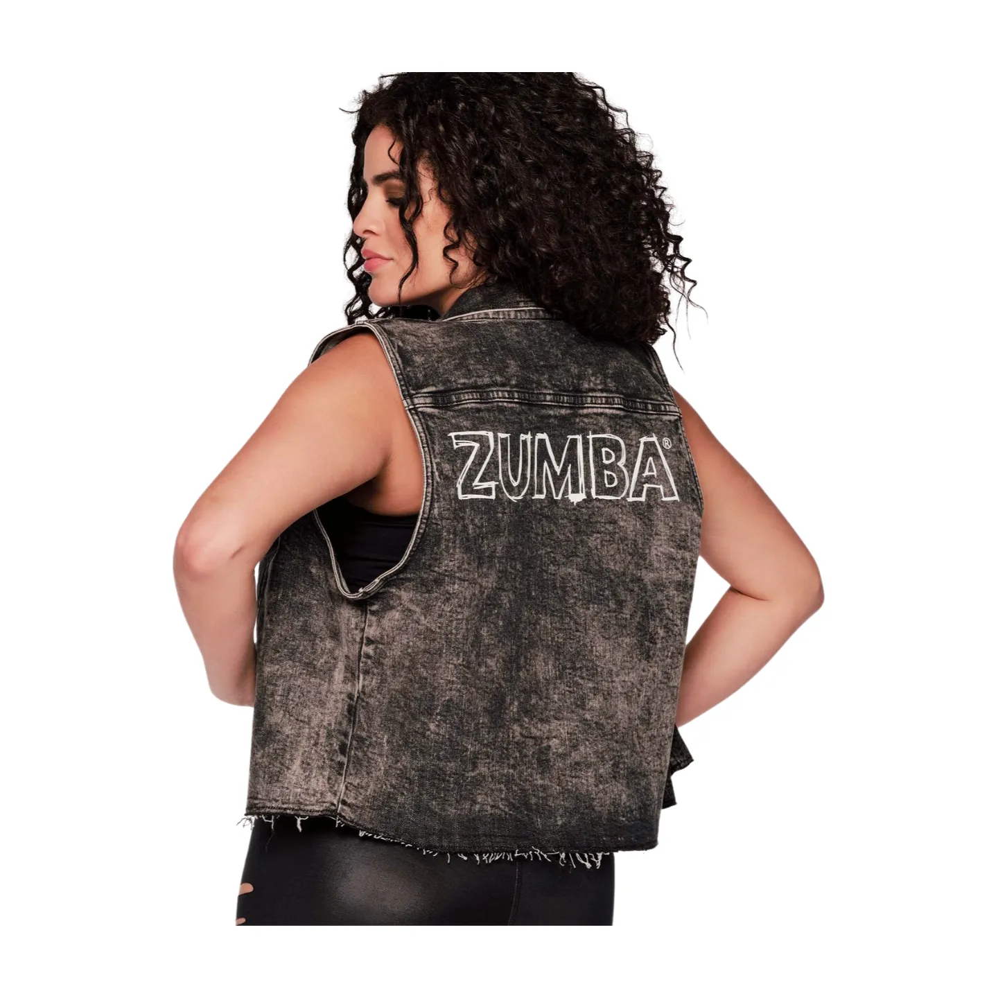 Zumba Fired Up Denim Vest