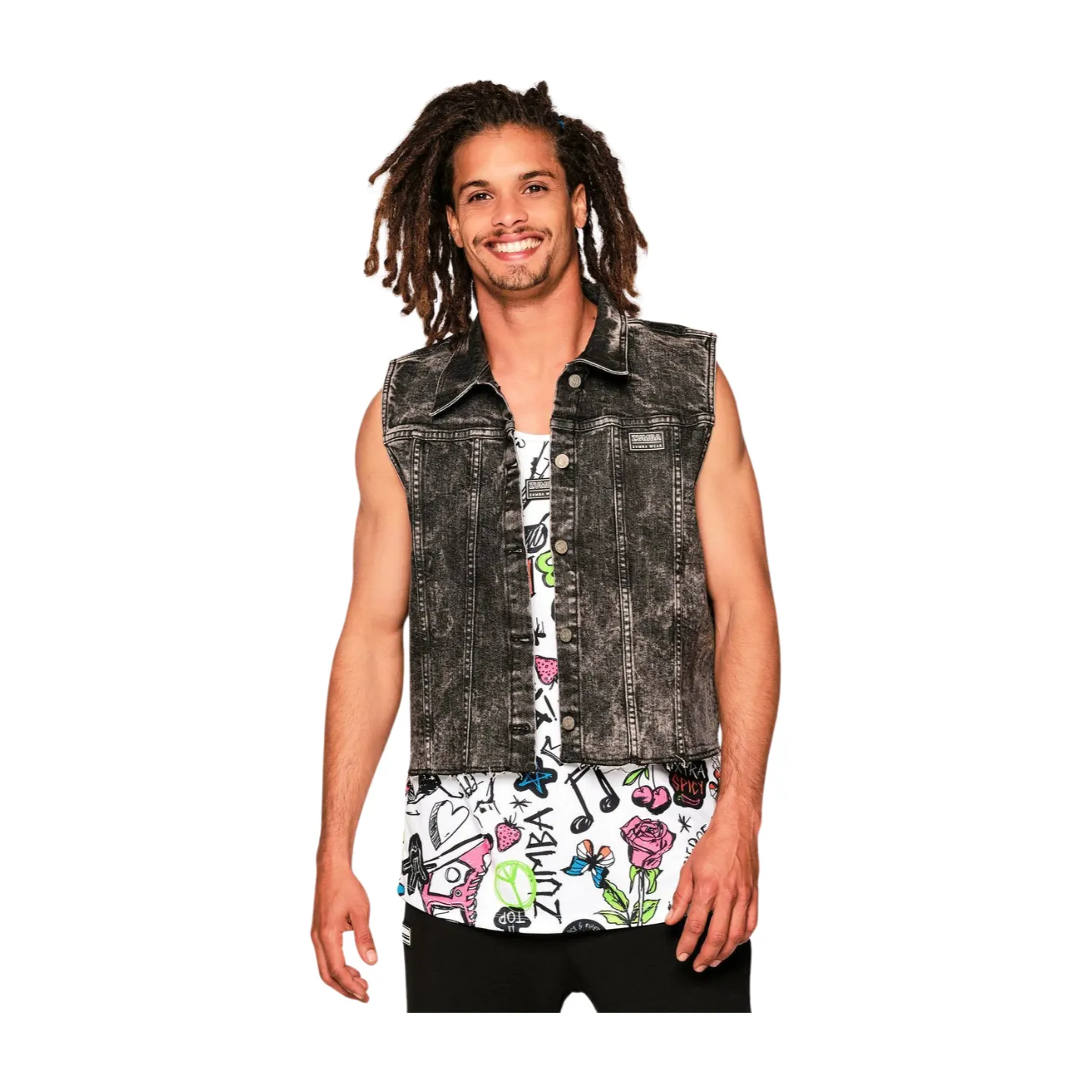 Zumba Fired Up Denim Vest