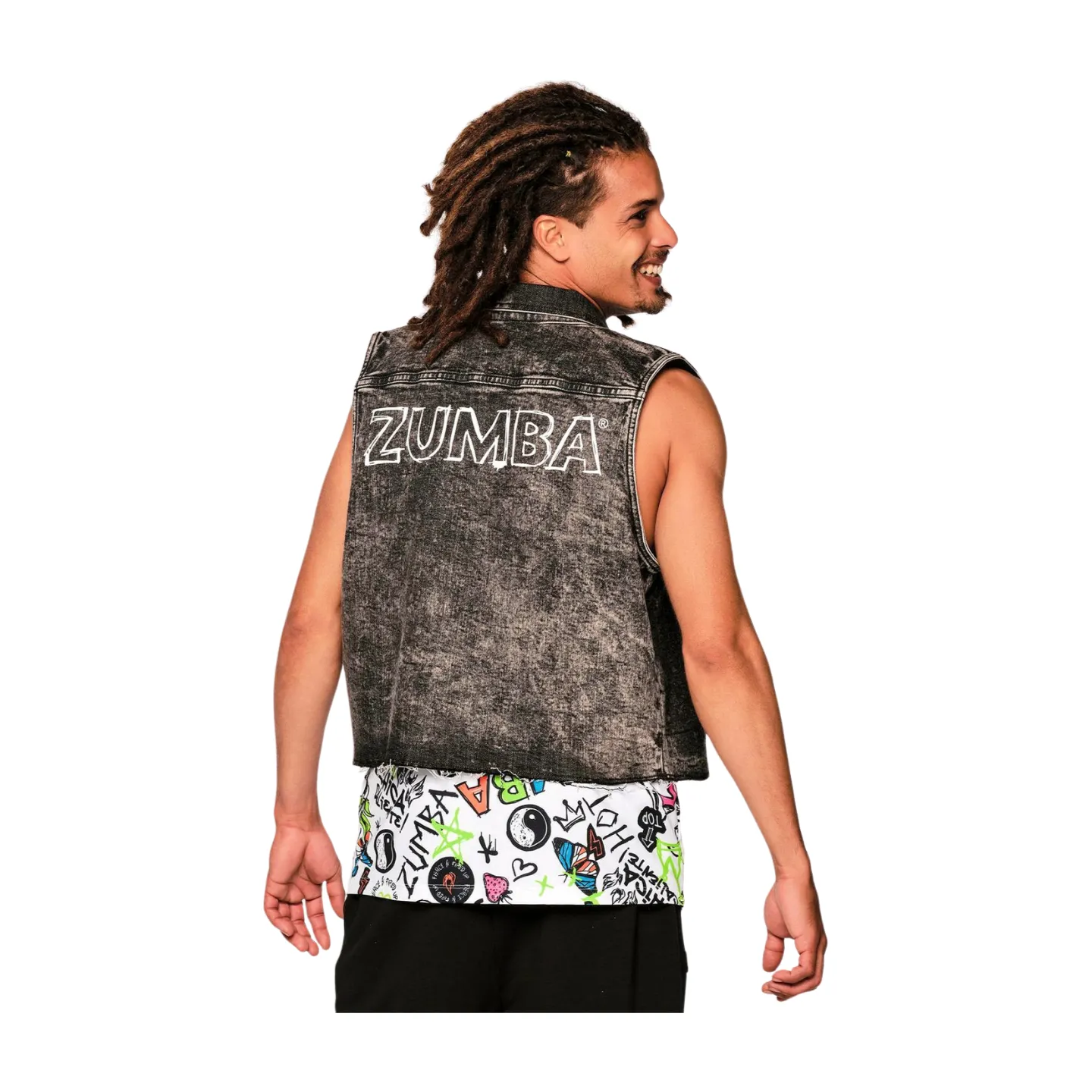 Zumba Fired Up Denim Vest